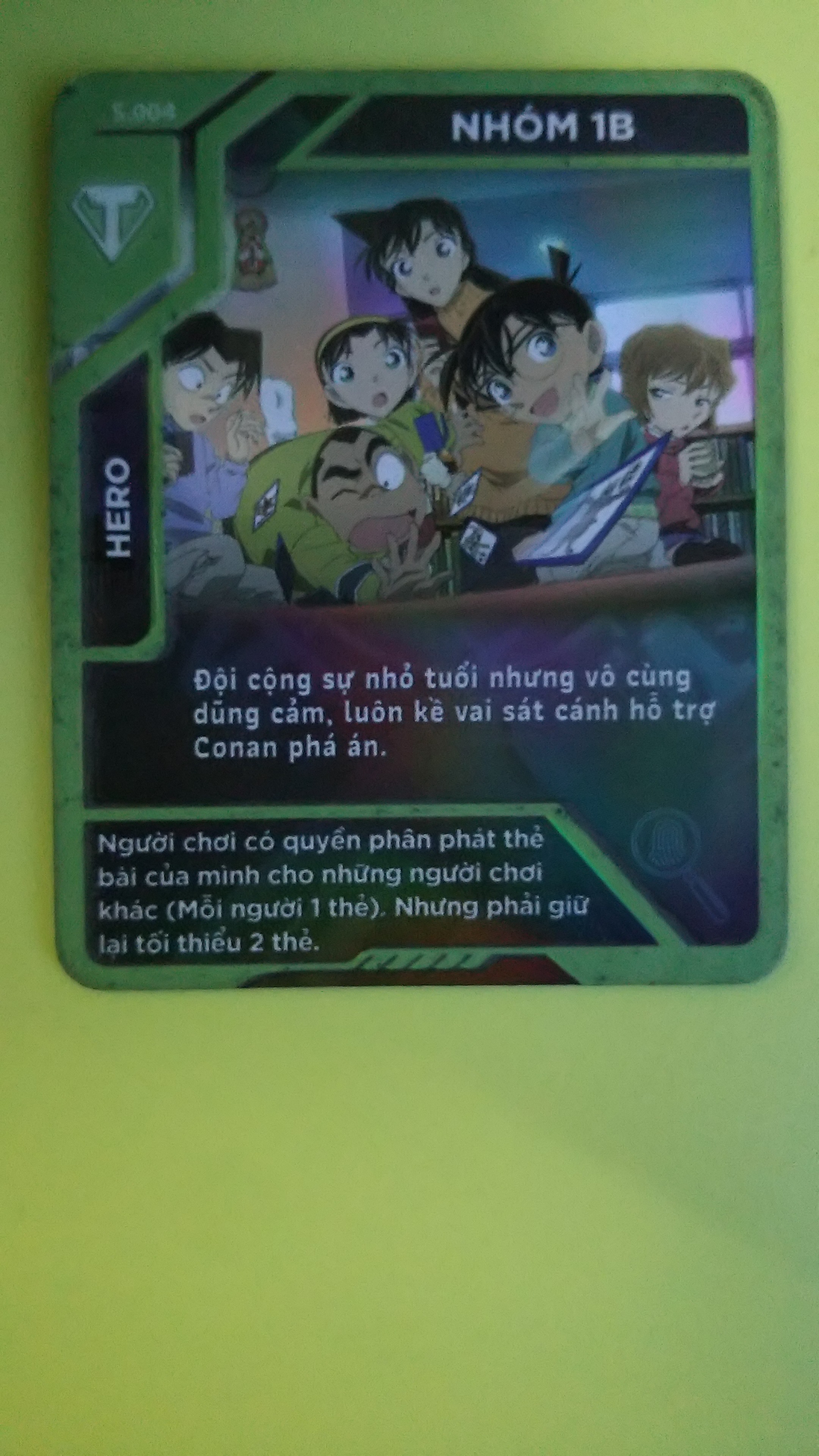 Thẻ đặc biệt mùa Conan 2021 ( thẻ dạ quang )