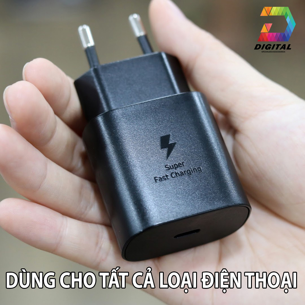 Củ Sạc Nhanh Samsung 25W PD Type C Chính Hãng