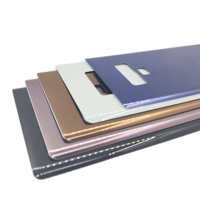 【Fast-selling】 Housing Cover For Galaxy Note9 note 9 Glass Panel Back Case Door Rear Replacement With Adhesive Sticker.