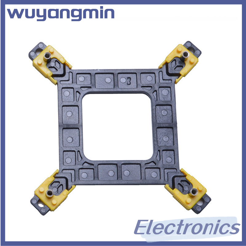 Wuyangmin cpu cooler fan bracket lga775/115x/1200/1366 universal backplane base for intel