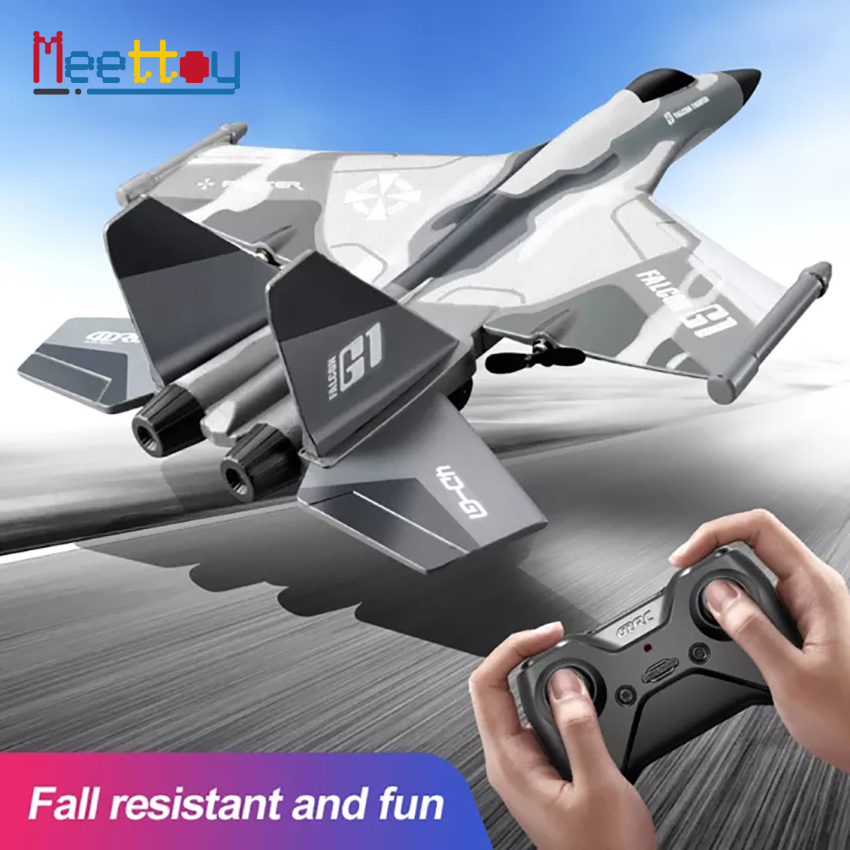 Meettoy 4DRCG1 Modern Plane 3 Channels Remote Control Airplane Ready