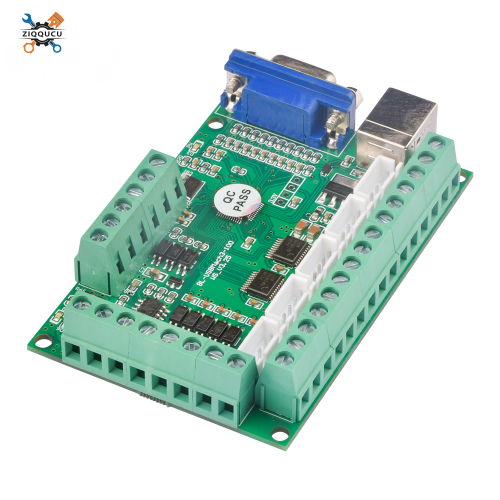 Diymore slope MACH3 Interface Board USB Interface Board Engraving Machine Cnc Motion Control Card 5-axis Interface