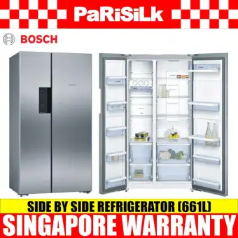 Bosch Kan92vi35o 2 Ticks 661l Capacity Side By Side Fridge