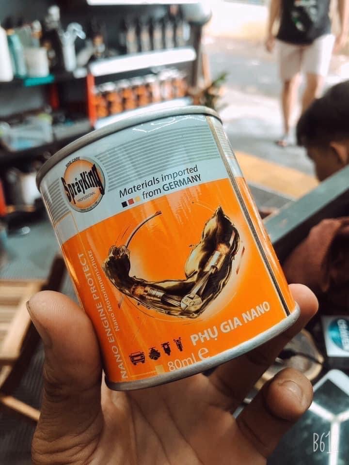 Sprayking Lon Phụ Gia Nano