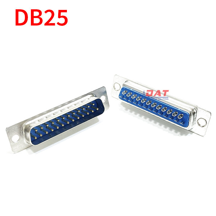 Cổng jack db25 đực 25 chân thẳng