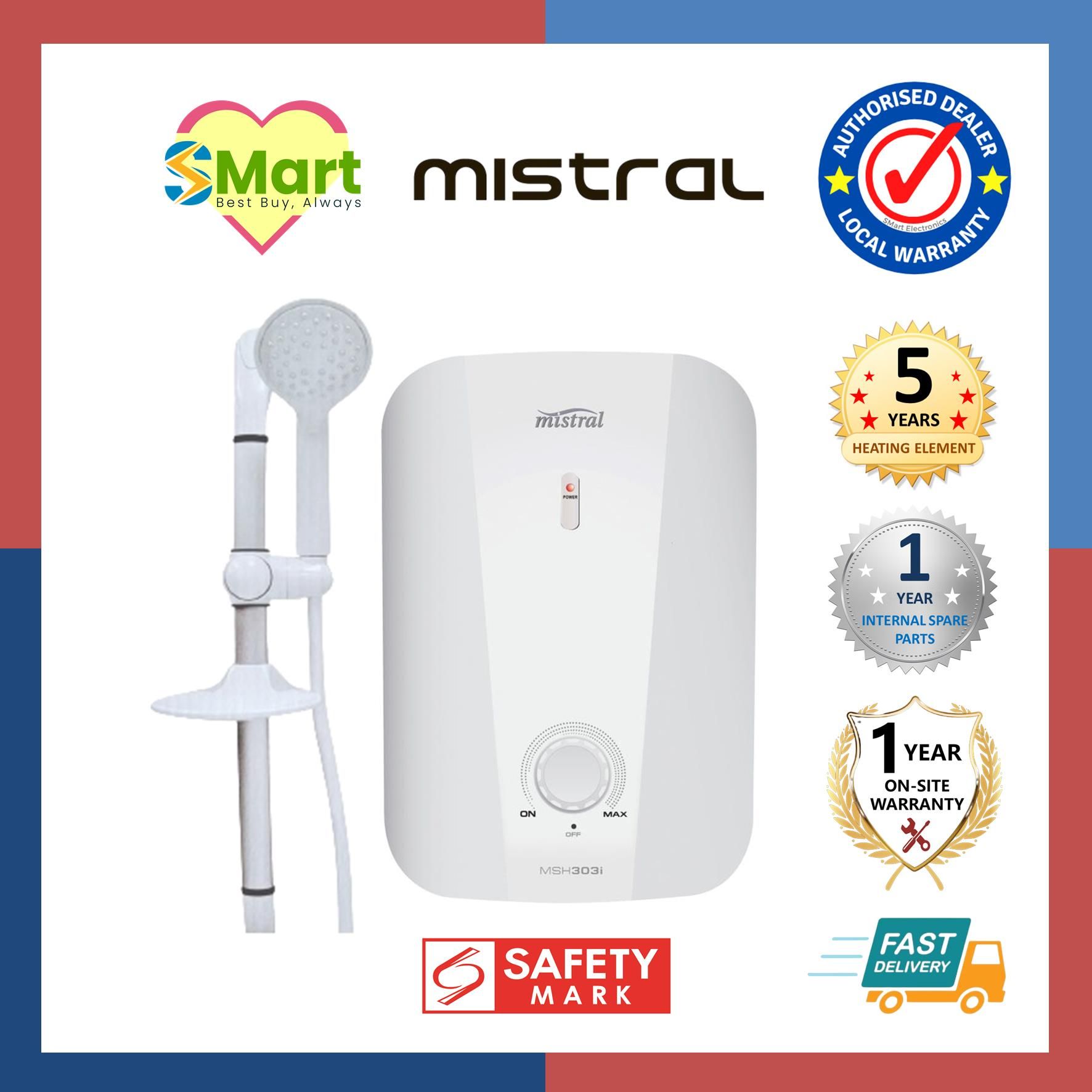 Mistral Instant Shower Water Heater MSH303i Lazada Singapore