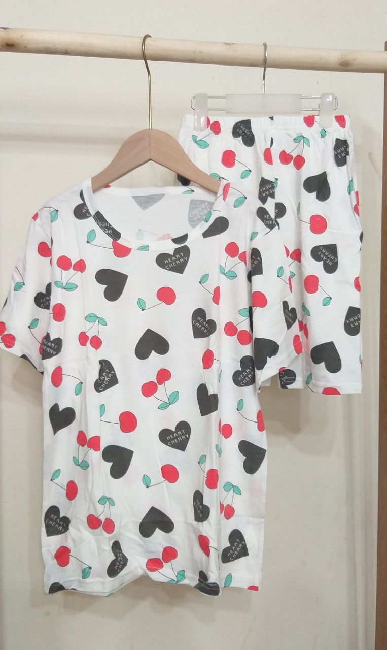 Bộ cotton mềm mát size đại cho bé gái 28-48kg