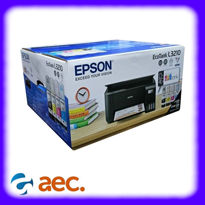Máy in phun màu Epson L3210 thay thế L3110 cho chất lượng in sắc nét