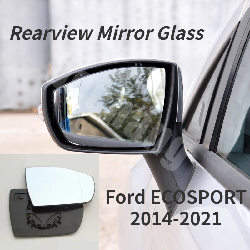 New Flat Left Replacement Mirror For 15-18 Cadillac Escalade W/O