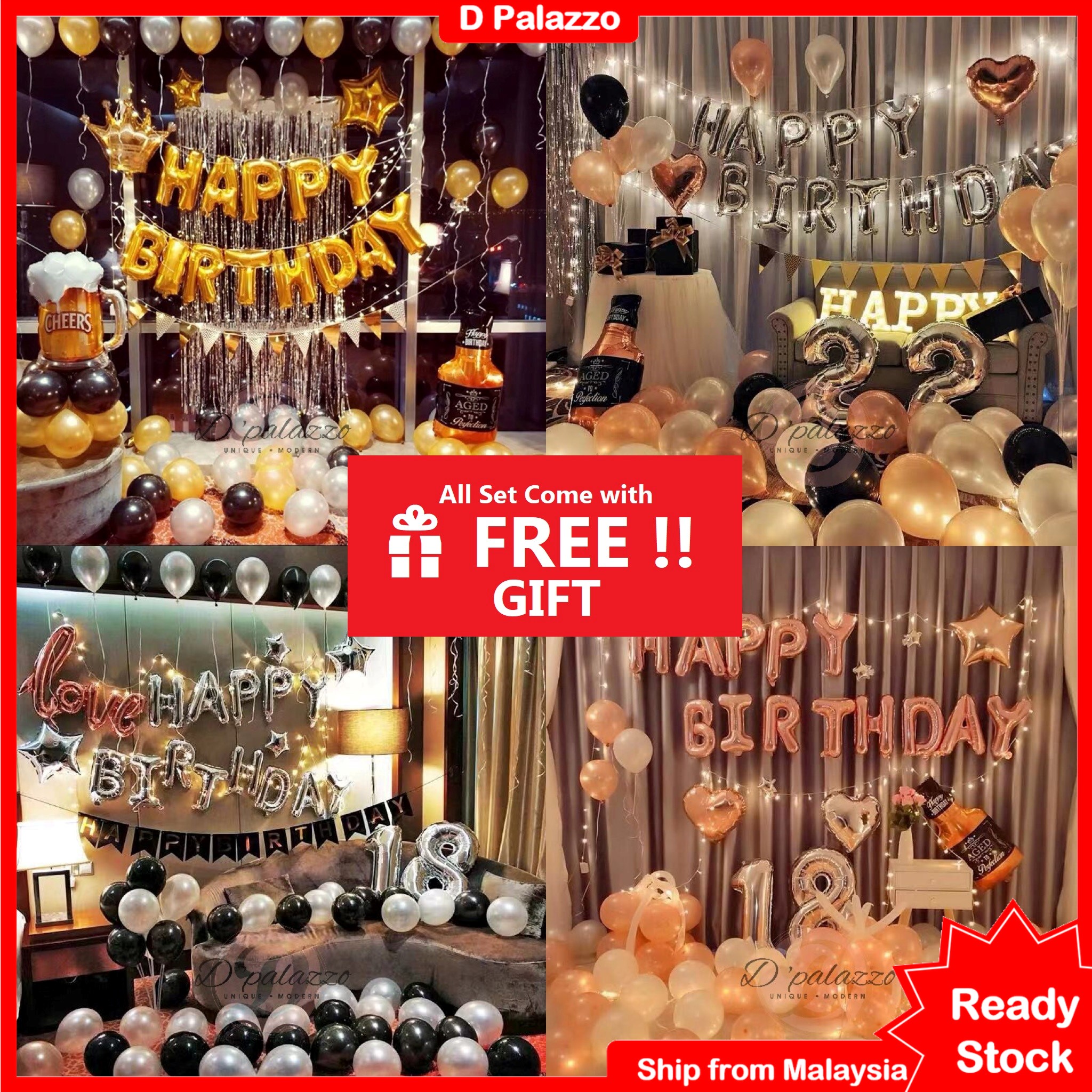 Black and Rose Gold Theme The Perfect Color Combination for A