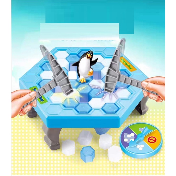 Bộ đồ chơi phá băng bẫy cứu chim cánh cụt - thingkids