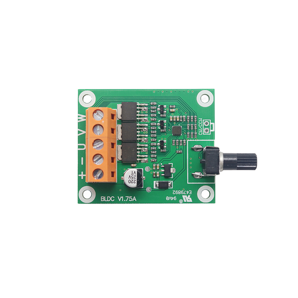DC Brushless Motor Drive Board Motor Speed Controller Module DC6-24V Motor Governor Support 2-5S Small Power Brushless Motor
