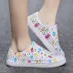 2023 Wnc Native Women Flat Sandals EVA Waterproof Hollow Shoes Non Slip Graffiti Printing Mules & Clog Size 36-40 1129. 