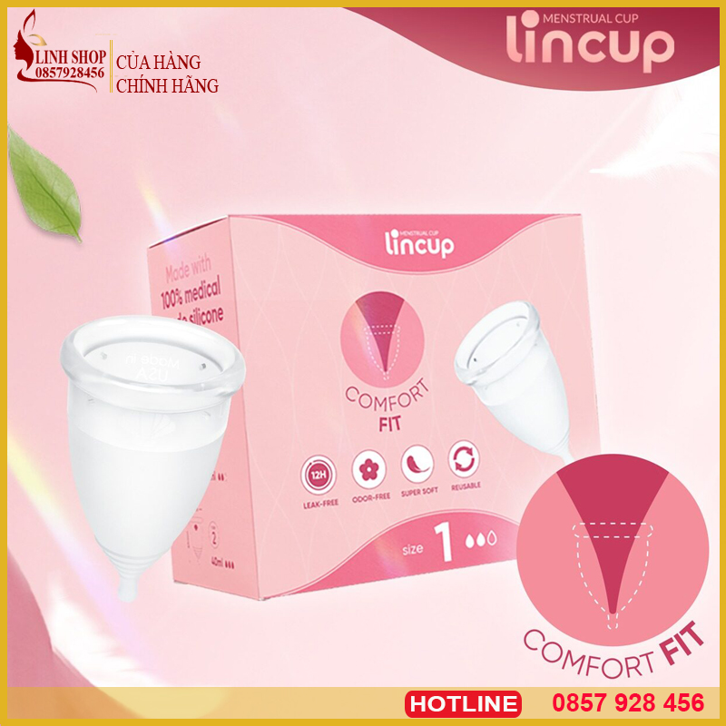 Cốc nguyệt san Lincup mẫu mới