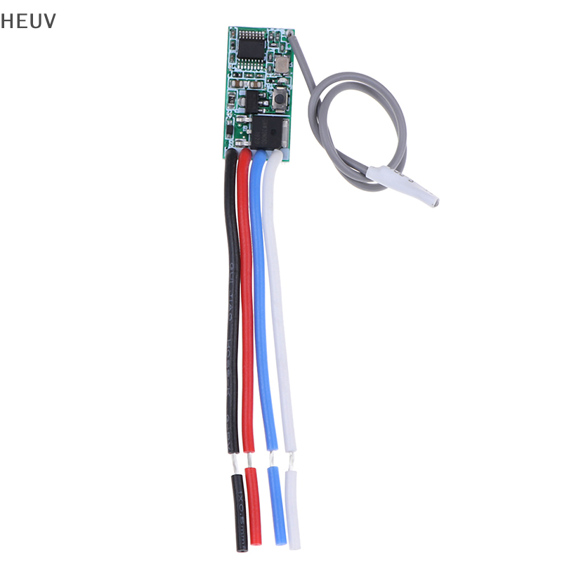 HEUV 433Mhz 1CH RF relay receiver wireless remote control light switch micro module