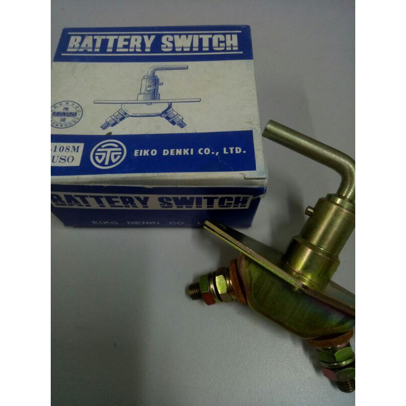 BATTERY SWITCH 12V/24V EIKO DENKI E108 Lazada
