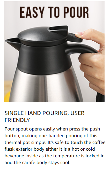 thermal coffee jug