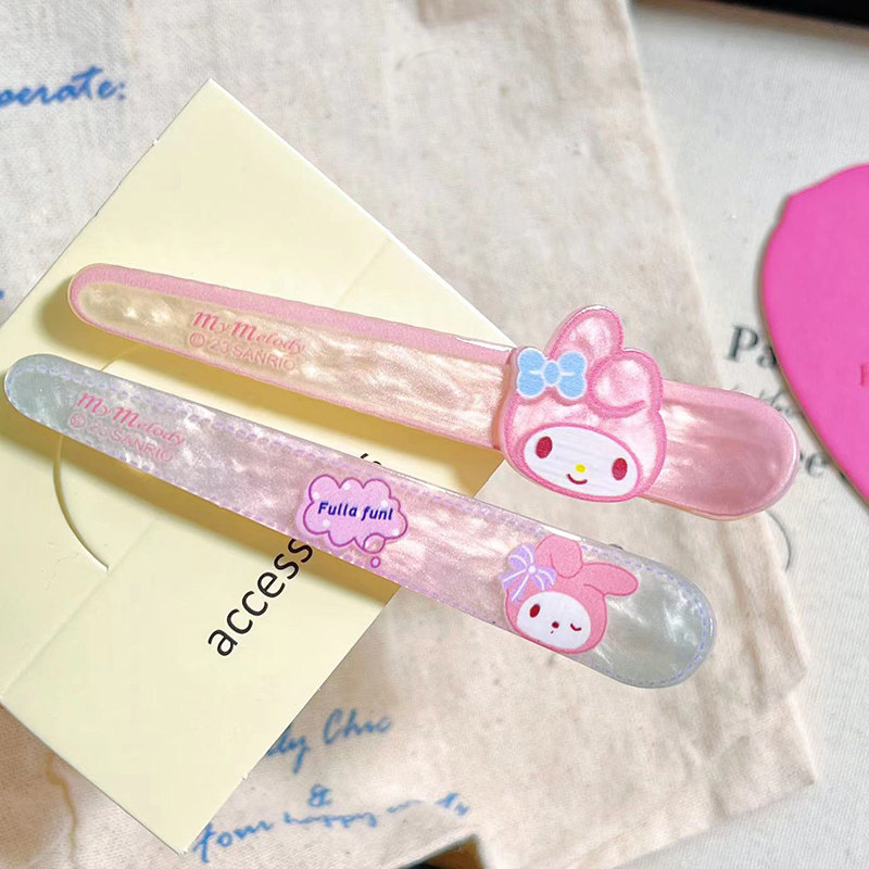 2PCS%20Sanrio%20Anime%20Kuromi%20Hair%20Clip%20My%20Melody%20Cute%20Cartoon%20Pochacco%20Pompompurin%20Fashion%20Cinnamoroll%20Kawaii%20Acrylic%20Duckbill%20Clips%20-%20Image%205