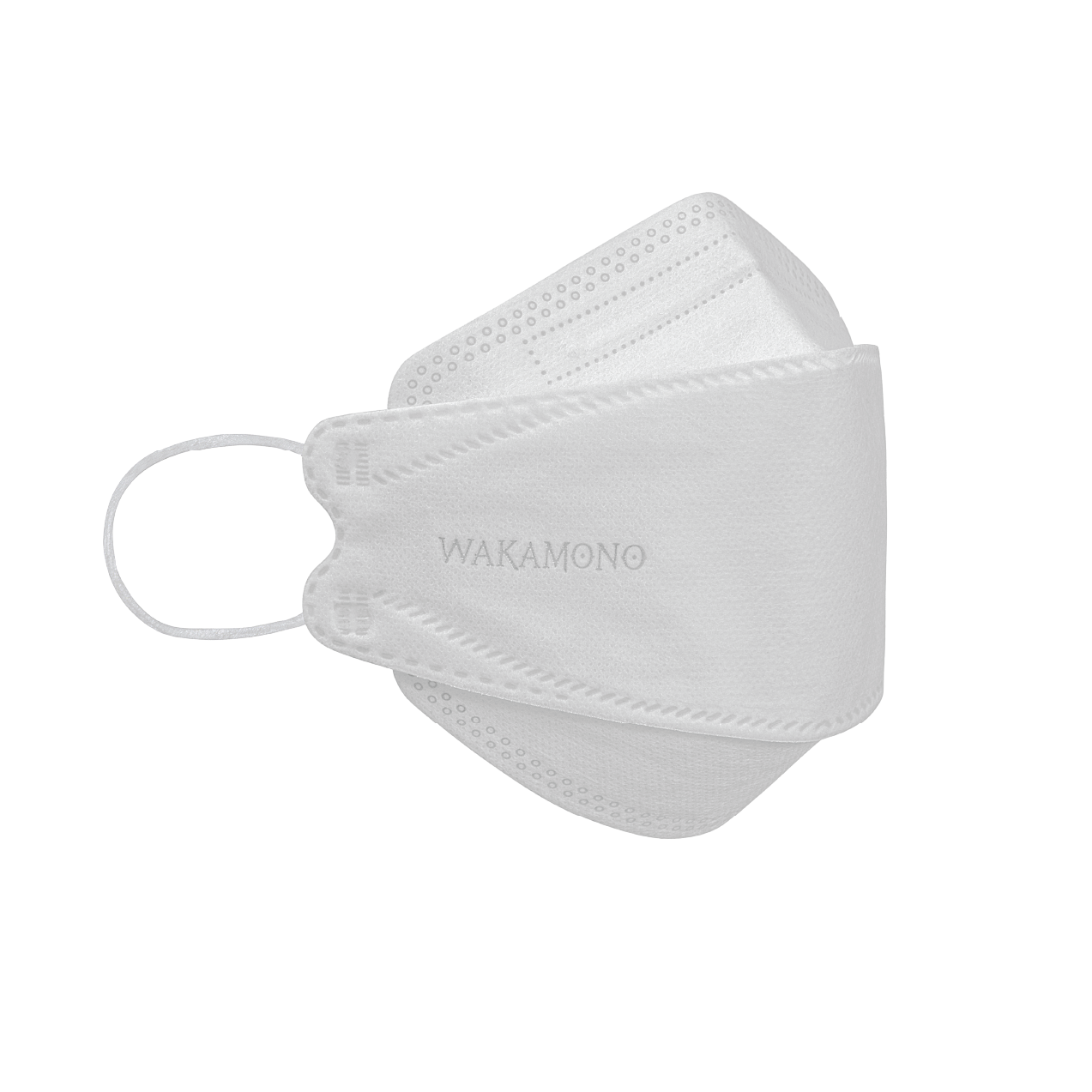 Khẩu trang Wakamono FIT X 4D - (4 lớp, hộp 5 cái)
