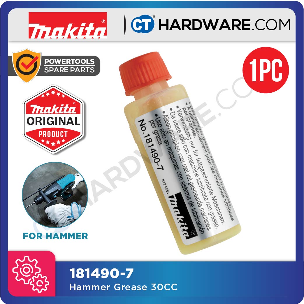 MAKITA 181490-7 HAMMER GREASE 30CC FOR HAMMER | Lazada