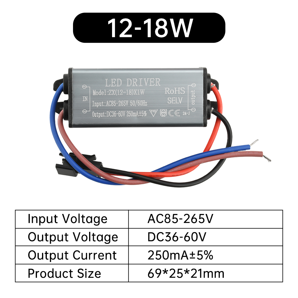 LED Driver Module Buck Regulator AC-DC Voltage Inverter Waterproof LED Driver Power Supply Constant Voltage / Current Module. 