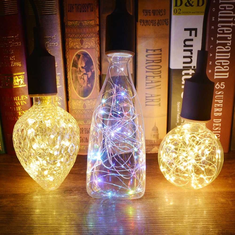 【TopazTrove】Vintage Edison Design Bulbs LED E27 110V 220V Fairy String ...