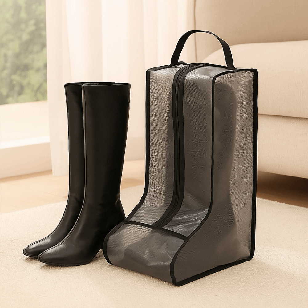 2Pcs%20Portable%20Transparent%20Boot%20Storage%20Bag%20Dustproof%20Foldable%20Shoes%20Storage%20Bags%20Waterproof%20with%20Handle%20Boots%20Storage%20Organizer%20Outdoor%20-%20Image%206