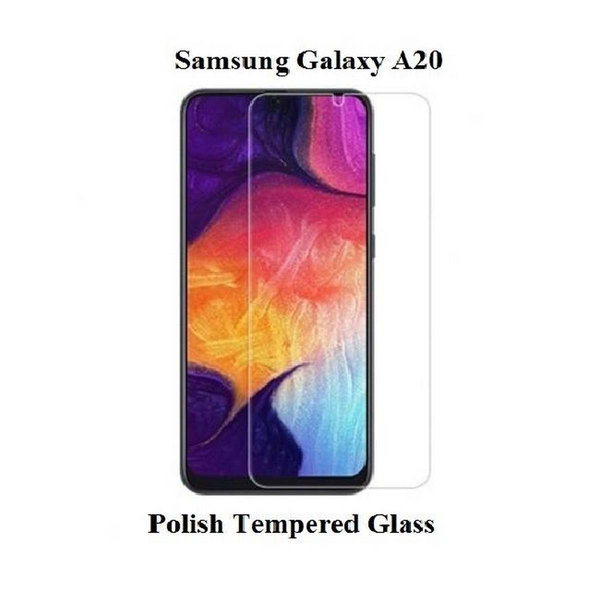 2Pcs Samsung Galaxy A20 Tempered Glass Screen Protector Polish Glass For Samsung Galaxy A20