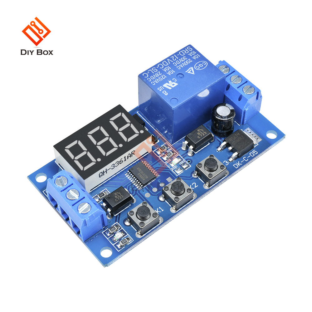 1 Channel 12v Control Programmable Timer Switch Trigger Cycle Module ...