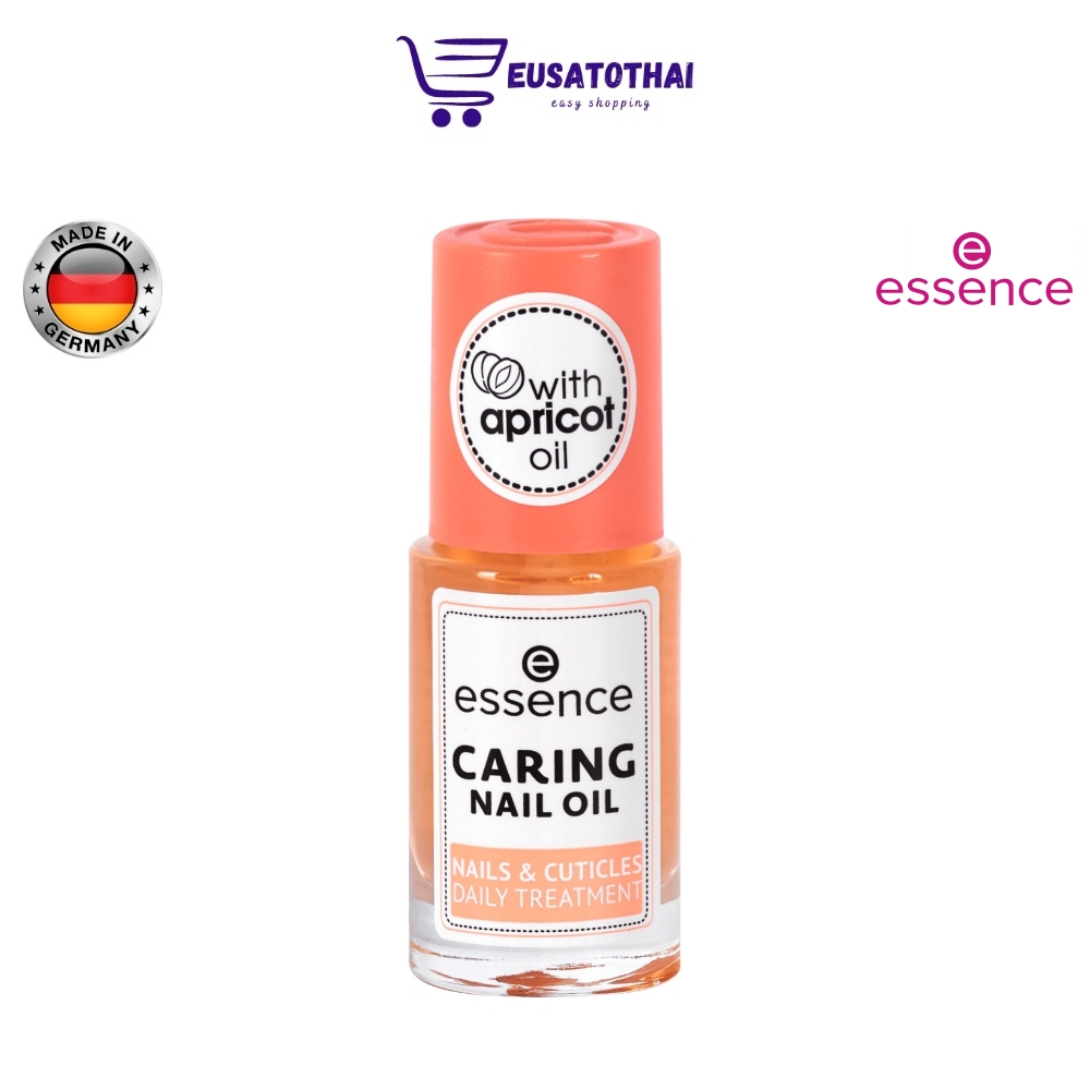 น้ำมันบำรุงเล็บและจมูกเล็บ essence Caring Nail Oil Daily Treatment 8 ml Lazada.co.th