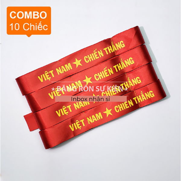 Băng rôn cổ vũ bóng đá 3k cái COMBO 4 CÁI