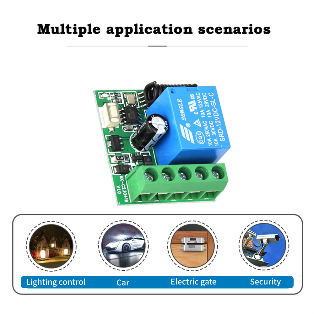 433mhz%20Rf%20Remote%20Control%20Switch%20For%20Learning%20Code%20Remote%20Dc%2012v%201ch%20Relay%20Module%20-%20Image%203