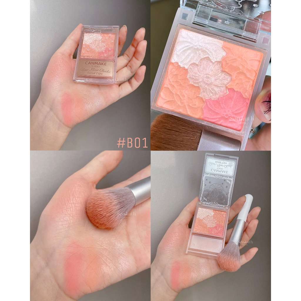 Phấn má Canmake Fleur Cheek