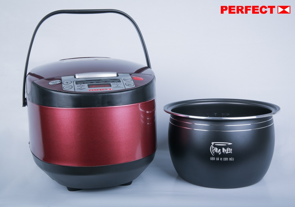 Nồi Cơm Điện Tử Lồng Niêu Perfect PF-C608 900W