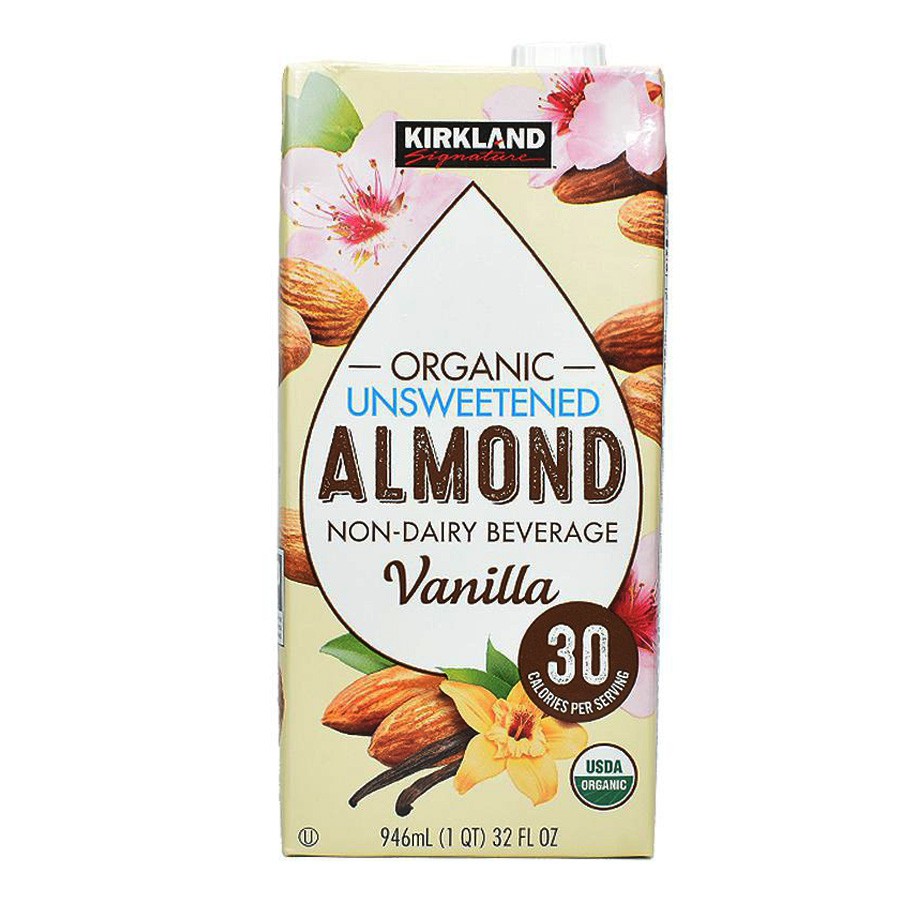 Kirkland Signature Organic Unsweetened Almond Vanilla NonDairy