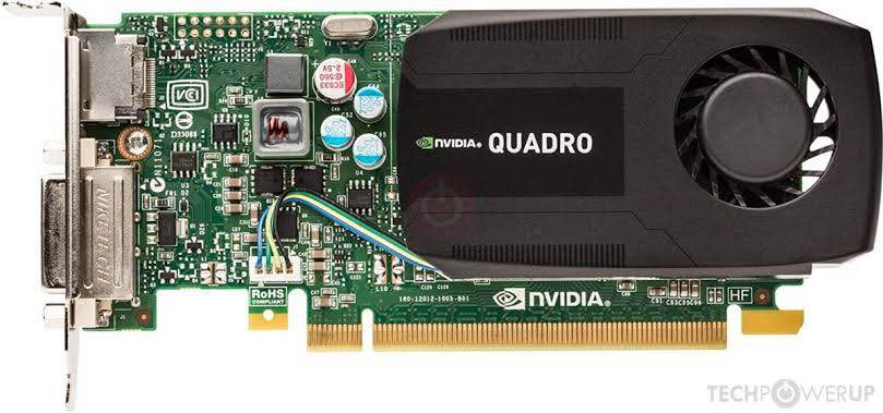 Quadro K600 1GB 128Bit DDR3 Graphic Card, Best For Gaming