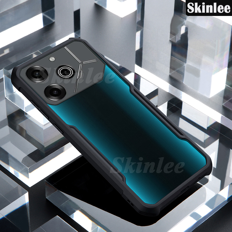 Phone case For Tecno Pova 6 NEO Back cover Transparent Full Air Protection Soft Armor Shockproof cover For Tecno Pova6 Pro Cover cases.