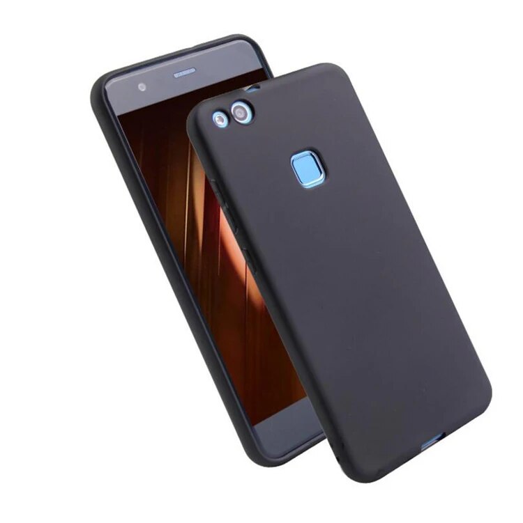 Fashions High Quality Huawei P10lite Silicone Soft TPU Cover case for huawei P10 lite Matte Candy solid colors Cover Back.