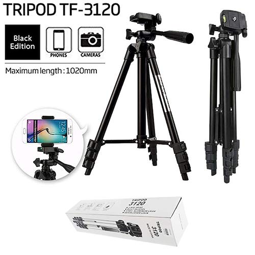 NEW TF-3120 Tripod Camera Stand and Mobile Stand. 