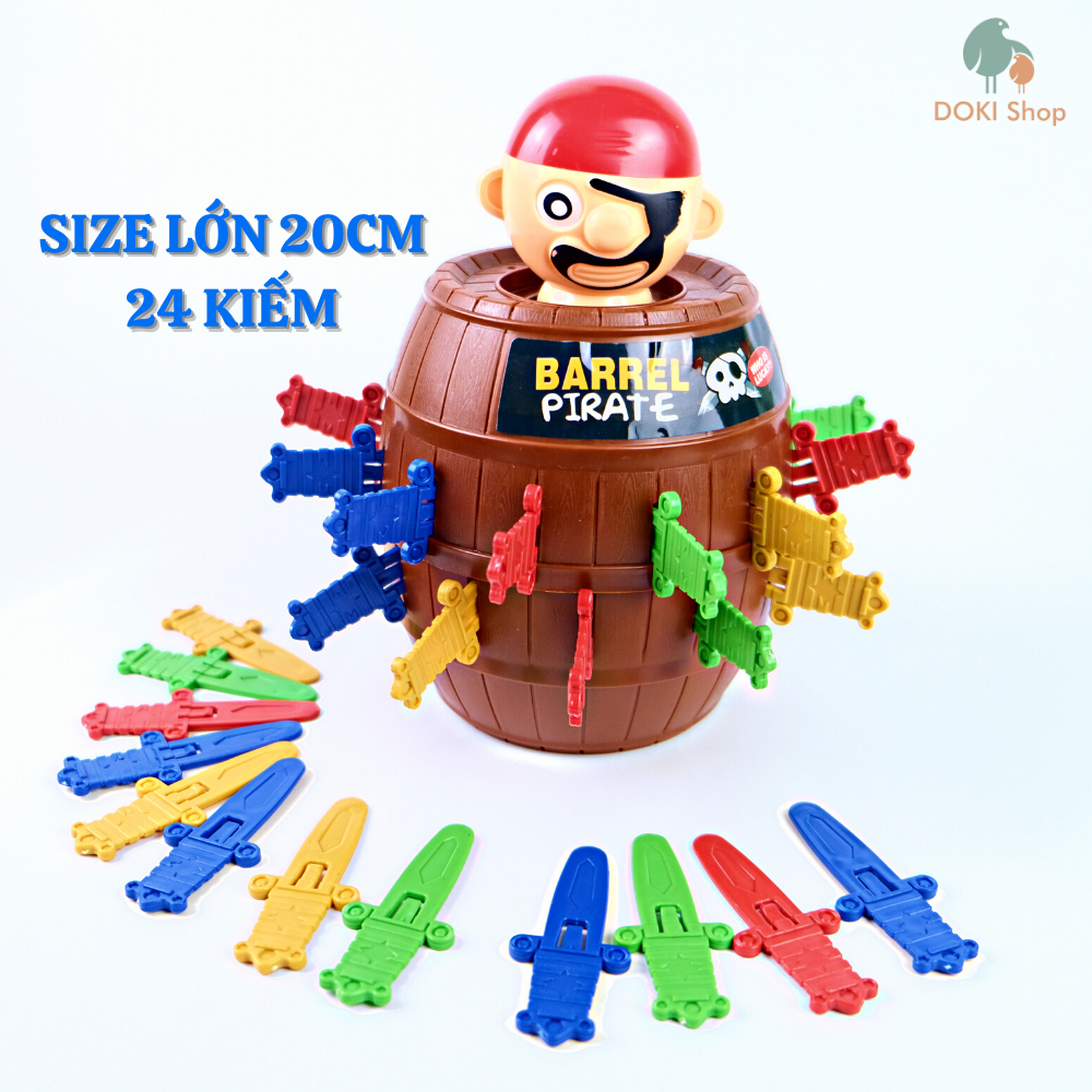Đâm hải tặc size lớn 20cm 24 kiếm, 16 kiếm