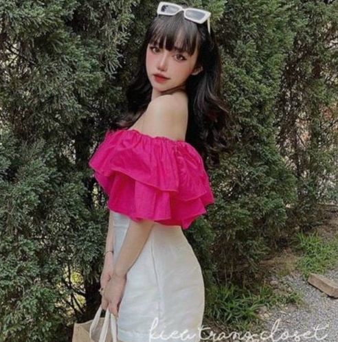 Áo kiểu nữ voan mềm 2 lớp siêu hot.