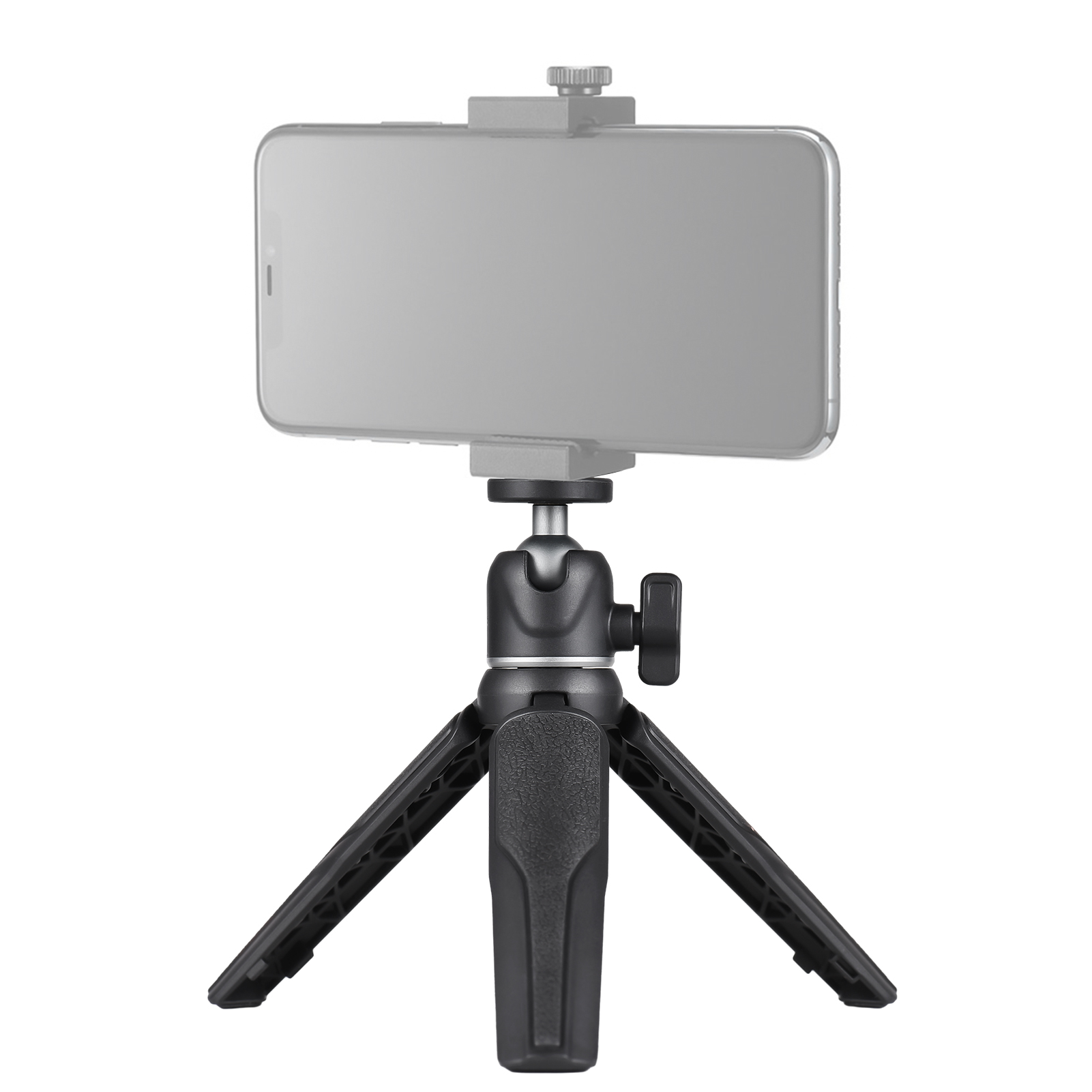 Ulanzi MT-08 Mini Extendable Desktop Tripod Handheld Photography Bracket Stand with Flexible Ballhead 1/4 Inch Screw Mount for Selfie Travel Vlogging
