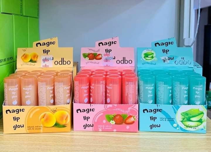 Son dưỡng môi Odbo Collagen magic Lip Balm Thái Lan