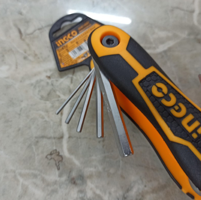 Bộ 8 chìa lục giác Ingco HHK14081