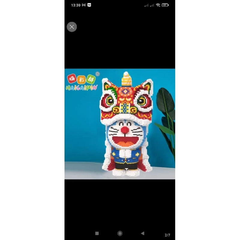 [ Hot ] Le.go Doraemon đầu lân 67cm mô hình lắp ráp nhân vật
