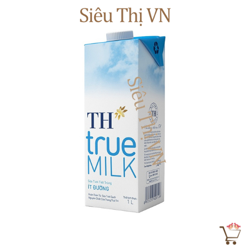 Hộp Sữa TH True Milk 1lit