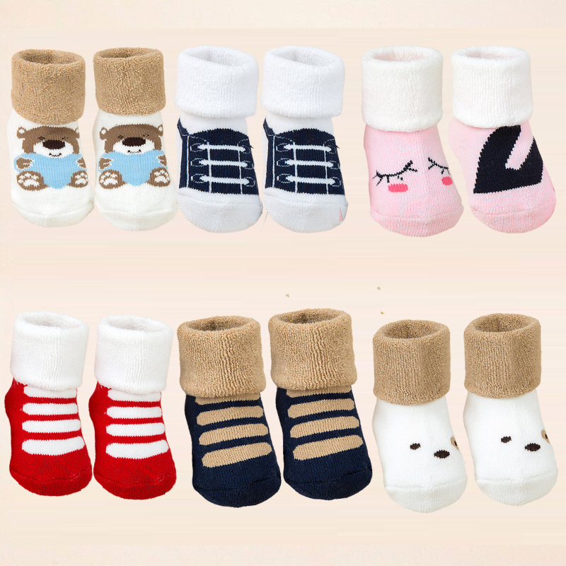Tất len xù cho bé siêu ấm 0-3 tuổi