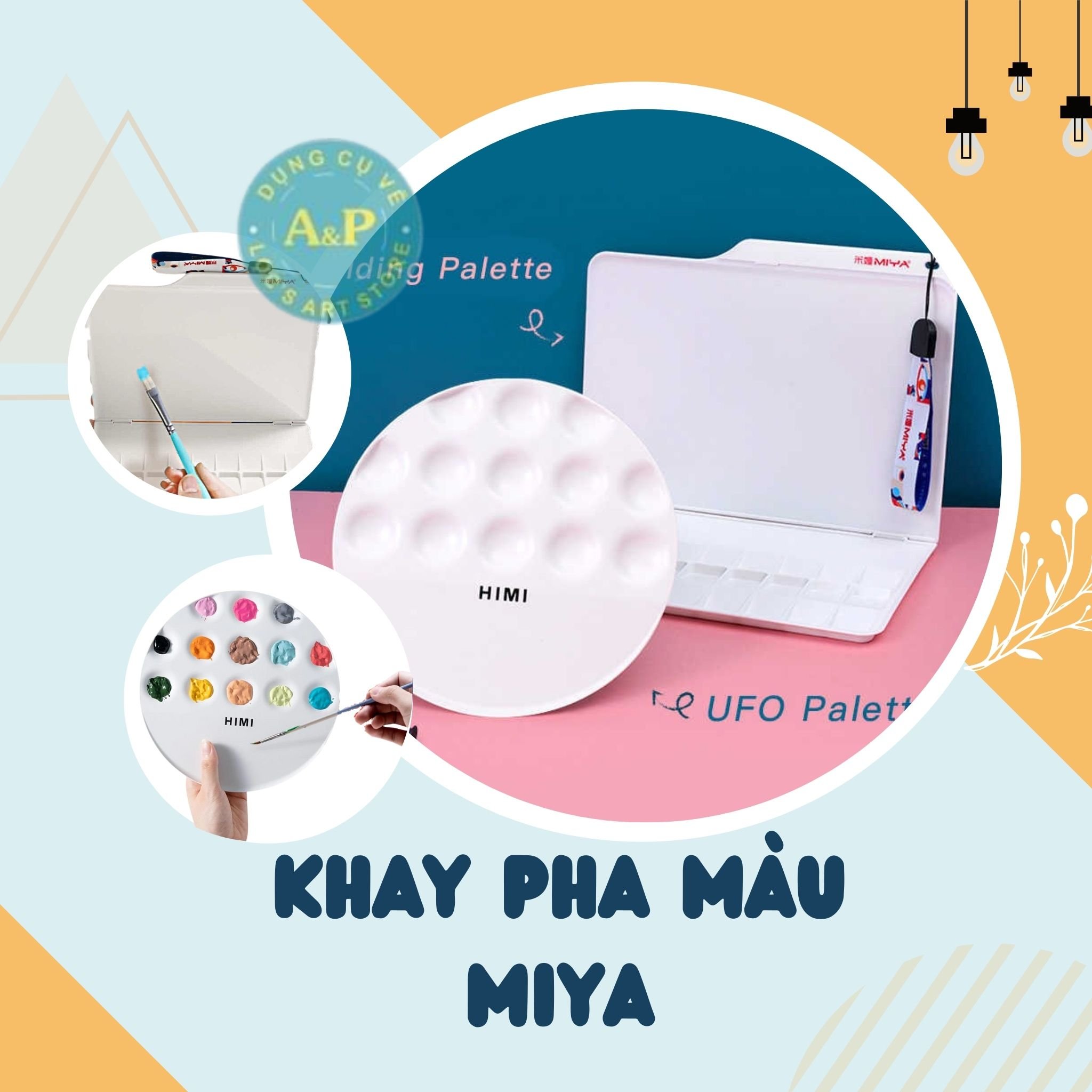 Khay Pha Màu Nhựa MIYA HIMI