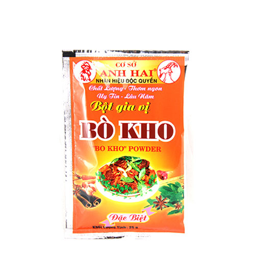 GIA VỊ BÒ KHO 25G