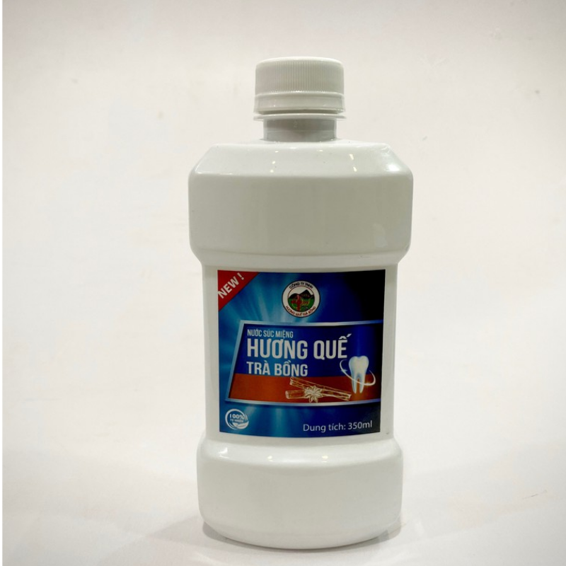 [Hương Quế Trà Bồng] Nước Súc Miệng Quế 350ml,